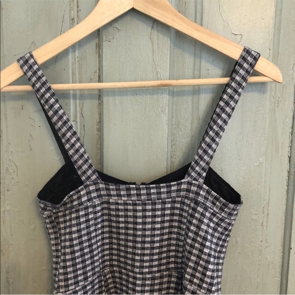Free People Gingham Bustier Mini Dress - Picture 4 of 8